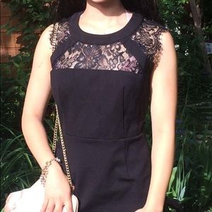 RW&CO black cocktail dress